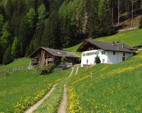 Mejes de Gherdëina y si architetura Mejes de Gherdëina y si architetura