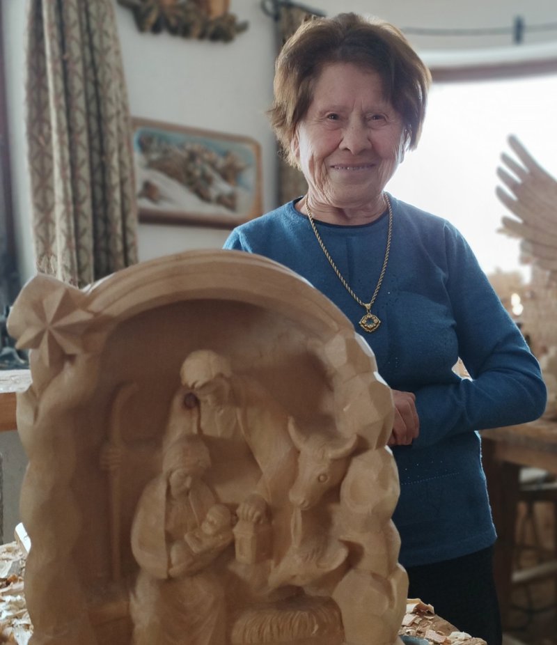 Herta Malsiner cun si sacra familia Herta Malsiner cun si sacra familia