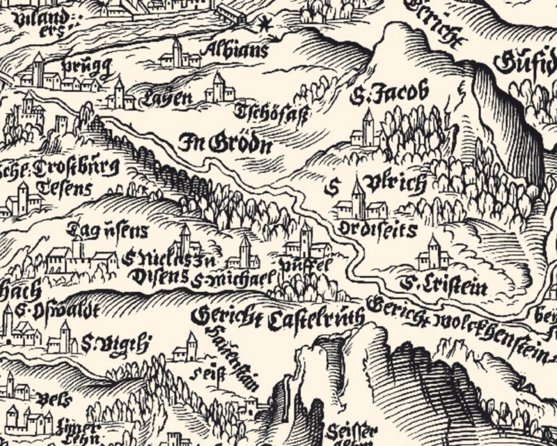Mathias Burglechner, Tirolische Landtafeln, 1611 Mathias Burglechner, Tirolische Landtafeln, 1611