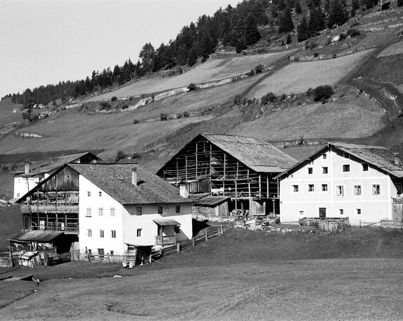 Cëdepuent (Tla Vila, Sëlva), 29.9.1956; © Foto: Wilhelm Lutz